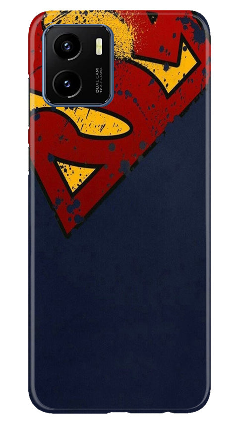 Superman Superhero Case for Vivo Y15s(Design - 125)