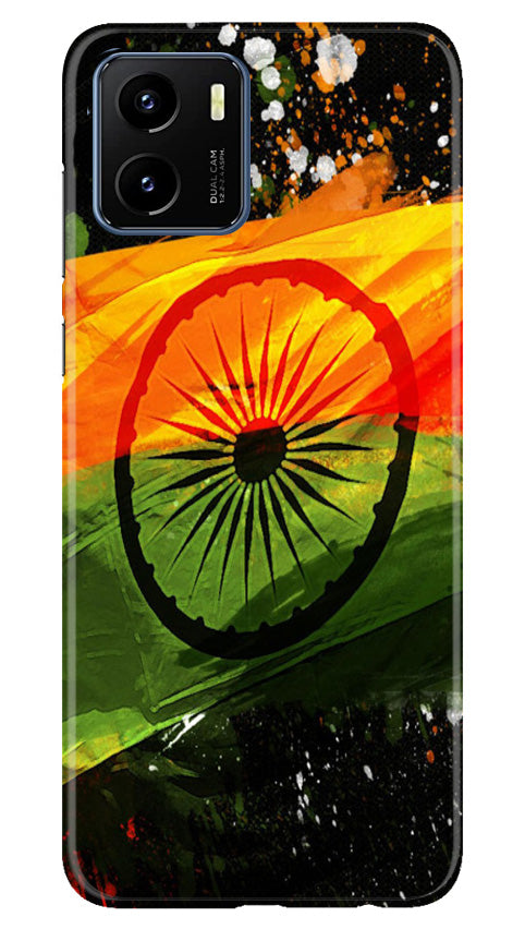 Indian Flag Case for Vivo Y15s(Design - 137)