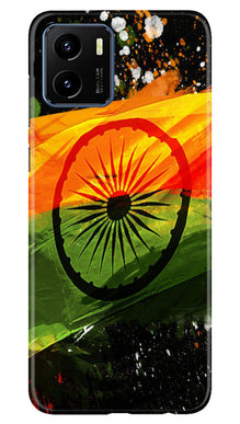 Indian Flag Mobile Back Case for Vivo Y15s  (Design - 137)