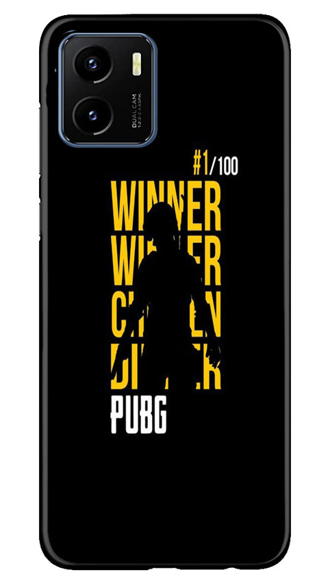 Pubg Winner Winner Case for Vivo Y15s(Design - 146)