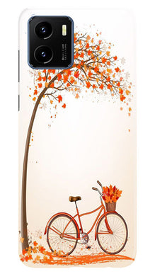 Bicycle Mobile Back Case for Vivo Y15s (Design - 161)