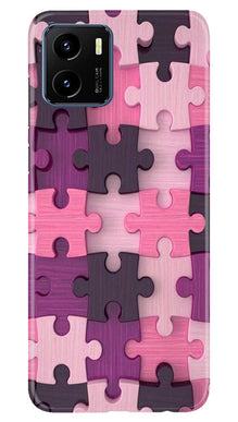 Puzzle Mobile Back Case for Vivo Y15s (Design - 168)