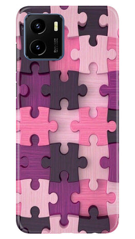 Puzzle Case for Vivo Y15s (Design - 168)
