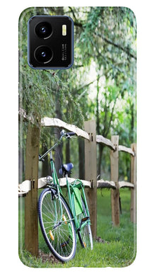 Bicycle Mobile Back Case for Vivo Y15s (Design - 177)