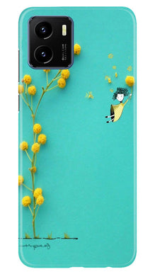 Pink Pattern Mobile Back Case for Vivo Y15s (Design - 184)