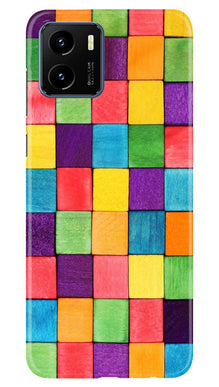 Puzzle Pattern Mobile Back Case for Vivo Y15s (Design - 186)