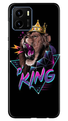 Colorful Square Mobile Back Case for Vivo Y15s (Design - 187)