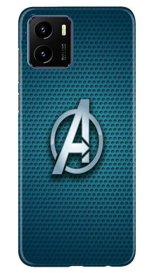 Ironman Captain America Mobile Back Case for Vivo Y15s (Design - 214)