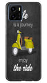Vintage Scooter Case for Vivo Y15s (Design No. 229)