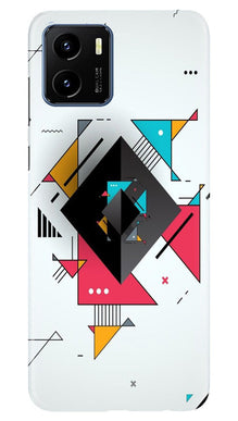 Diffrent Four Color Pattern Mobile Back Case for Vivo Y15s (Design - 244)