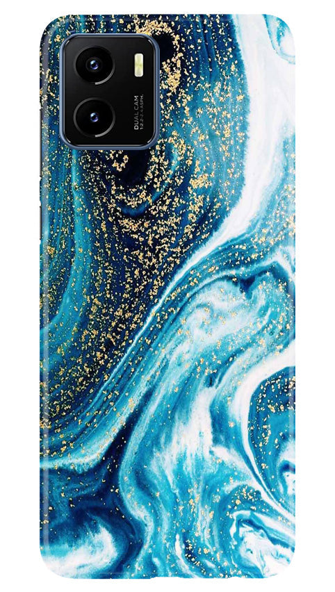 Marble Texture Mobile Back Case for Vivo Y15s (Design - 269)