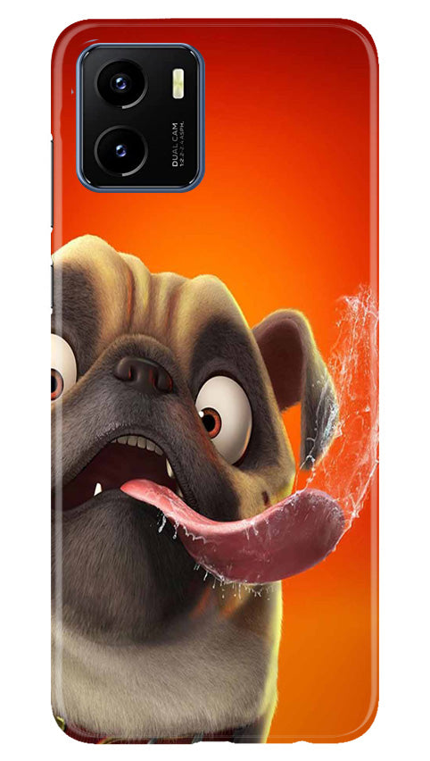 Dog Mobile Back Case for Vivo Y15s (Design - 303)