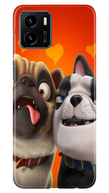 Dog Puppy Mobile Back Case for Vivo Y15s (Design - 310)