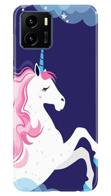 Unicorn Mobile Back Case for Vivo Y15s (Design - 324)