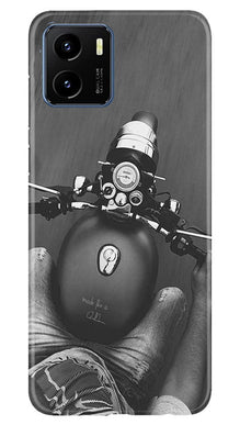 Royal Enfield Mobile Back Case for Vivo Y15s (Design - 341)