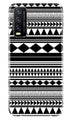 Black white Pattern Case for Vivo Y20A
