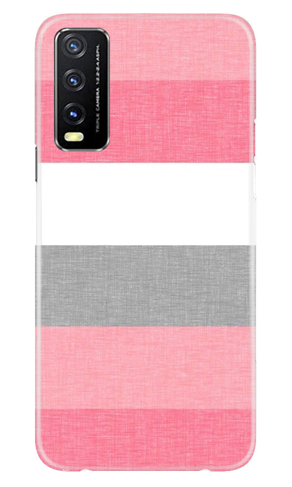 Pink white pattern Case for Vivo Y20A