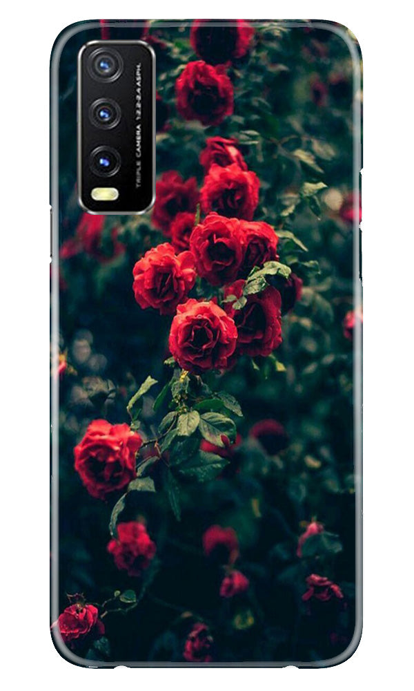 Red Rose Case for Vivo Y20A