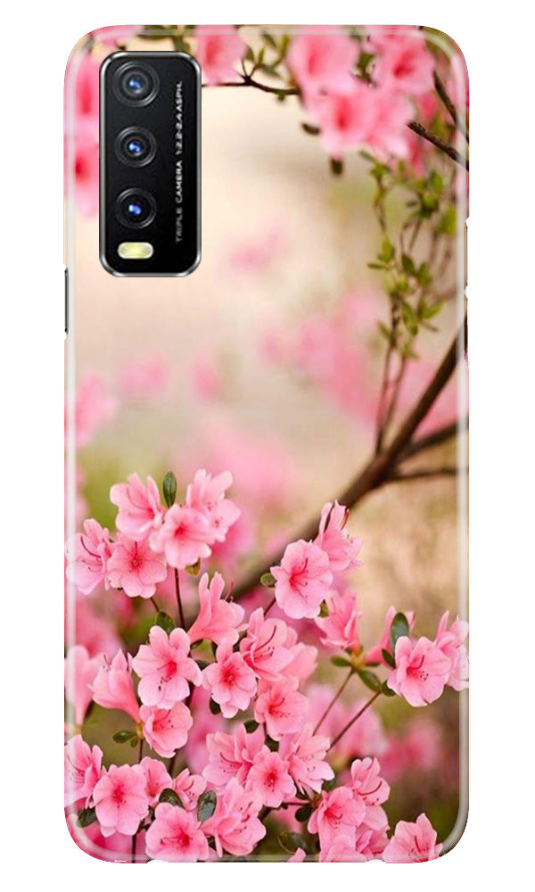 Pink flowers Case for Vivo Y20A