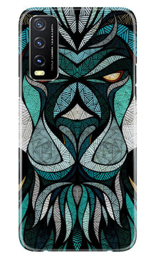 Lion Mobile Back Case for Vivo Y20A (Design - 97)