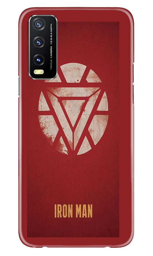 Iron Man Superhero Case for Vivo Y20T  (Design - 115)