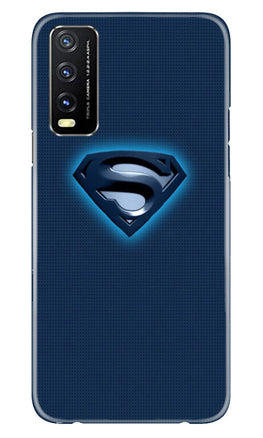 Superman Superhero Case for Vivo Y20A(Design - 117)