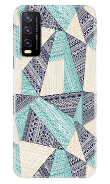 Desingner Pattern Mobile Back Case for Vivo Y20T  (Design - 123)