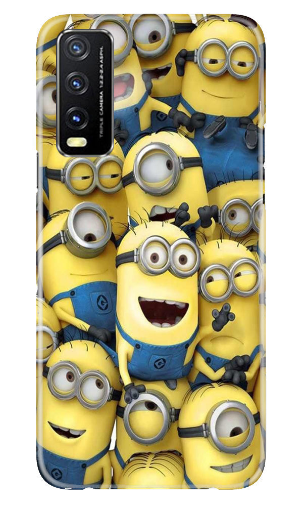 Minions Case for Vivo Y20T  (Design - 127)