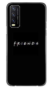 Friends Mobile Back Case for Vivo Y20A  (Design - 143)