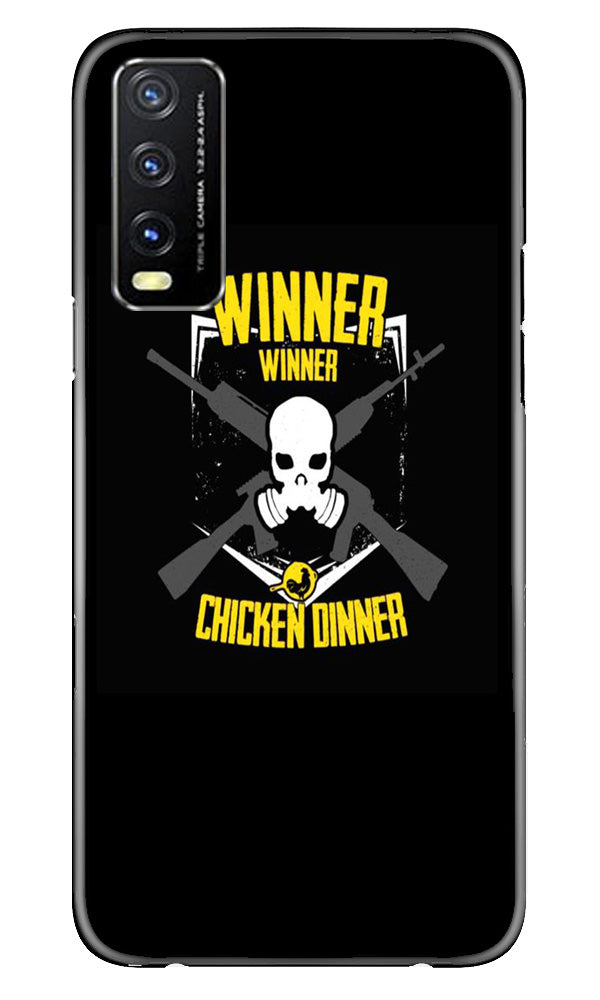 Winner Winner Chicken Dinner Case for Vivo Y20A(Design - 147)