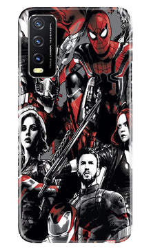 Avengers Mobile Back Case for Vivo Y20A (Design - 159)