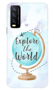 Explore the World Mobile Back Case for Vivo Y20T (Design - 176)