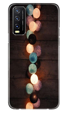 Party Lights Mobile Back Case for Vivo Y20A (Design - 178)