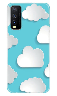 Clouds Mobile Back Case for Vivo Y20A (Design - 179)