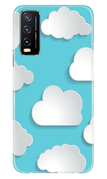 Clouds Mobile Back Case for Vivo Y20T (Design - 179)