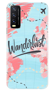 Wonderlust Travel Mobile Back Case for Vivo Y20A (Design - 192)
