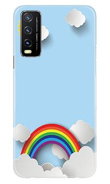 Rainbow Mobile Back Case for Vivo Y20T (Design - 194)