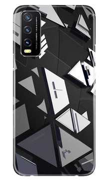 Modern Art Mobile Back Case for Vivo Y20A (Design - 199)