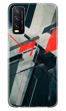 Modern Art Mobile Back Case for Vivo Y20A (Design - 200)