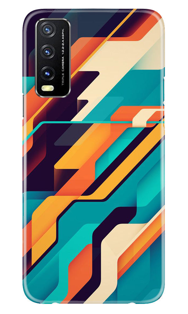 Modern Art Case for Vivo Y20A (Design No. 202)