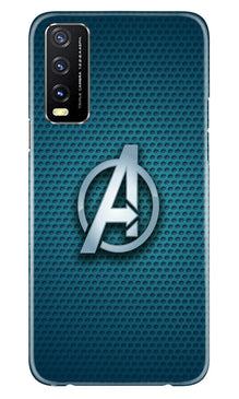Avengers Mobile Back Case for Vivo Y20A (Design - 215)