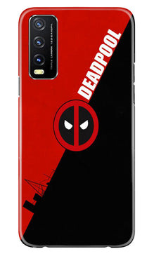 Deadpool Mobile Back Case for Vivo Y20T (Design - 217)