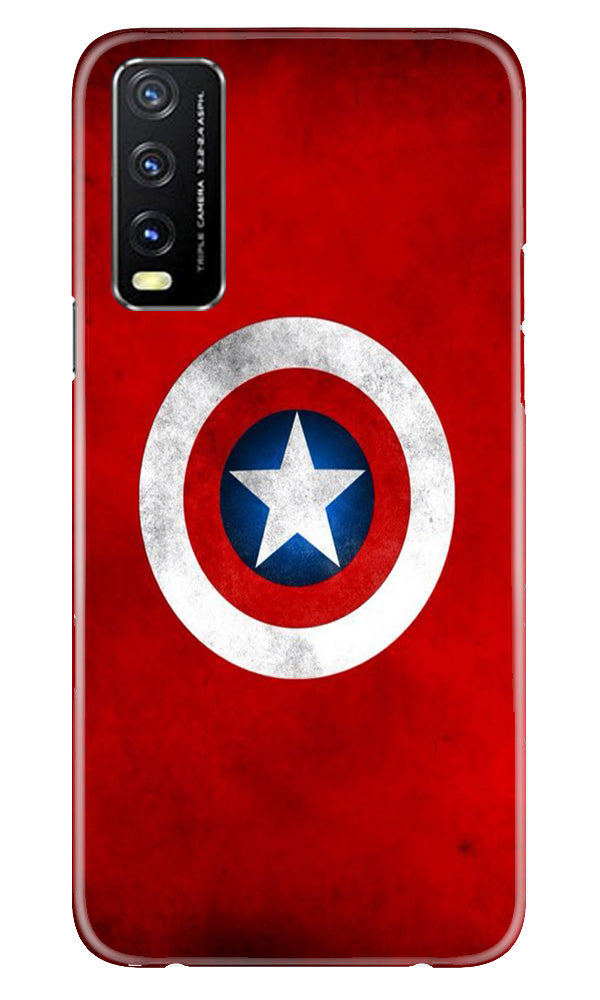 Captain America Case for Vivo Y20A (Design No. 218)