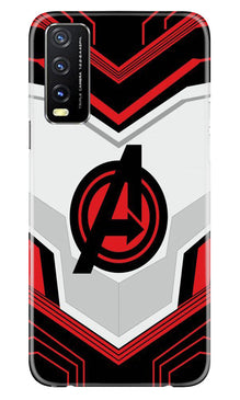 Avengers2 Mobile Back Case for Vivo Y20A (Design - 224)