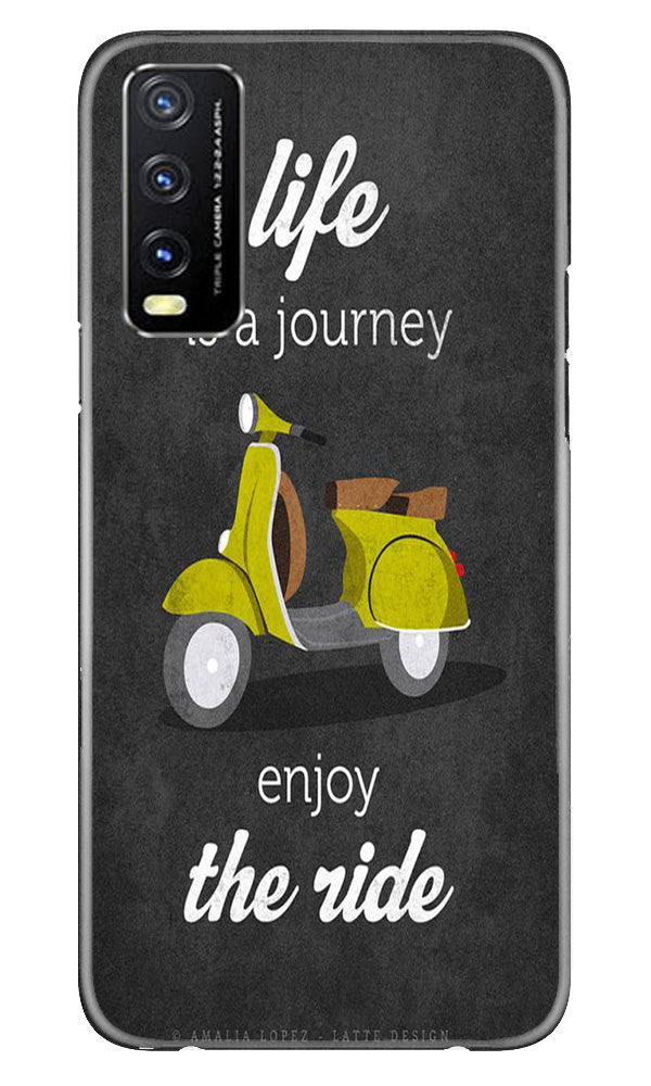 Life is a Journey Case for Vivo Y20A (Design No. 230)