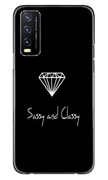 Sassy and Classy Mobile Back Case for Vivo Y20T (Design - 233)