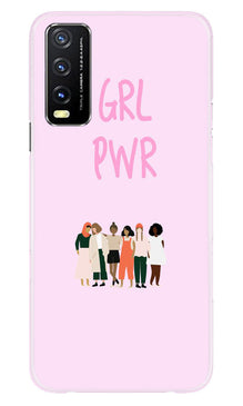 Girl Power Mobile Back Case for Vivo Y20A (Design - 236)