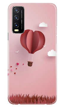 Parachute Mobile Back Case for Vivo Y20T (Design - 255)