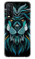 Lion Mobile Back Case for Vivo Y20T (Design - 276)