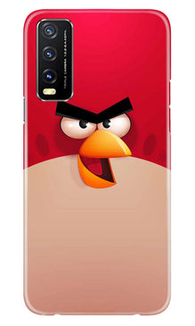 Angry Bird Red Mobile Back Case for Vivo Y20T (Design - 287)